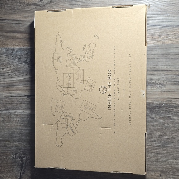 Corkboard Map - Picture 2 of 8